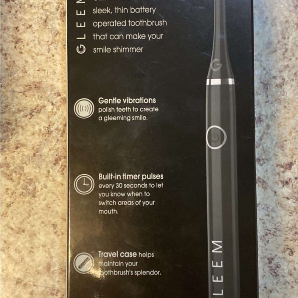 Electric Toothbrush and Charcoal Paste